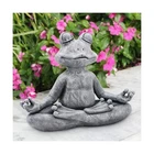 Goodeco 12.5" L 10" H Meditating Yoga Frog Statue - Gifts For Women/mom, Ze New. Price: $65.69.