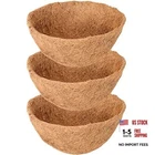 Zeedix 3 Pack Inch Hanging Basket Coco Liners Replacement, 100% Natural New. Price: $23.61.