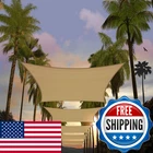 Amgo 8 X 10 Sand Beige Rectangle Square Sun Shade Sail Canopy Awning Fabric New. Price: $42.73.