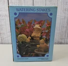 Vintage Terra Cotta Watering Stakes Snail Bird Girl 3 Piece Plant Garden Decor New. Price: $27.99.