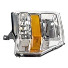 Headlight Assembly Ford F250 F350 Super Duty 08-10 Halogen Chrome Amber New. Price: $99.99.