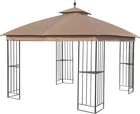 Canopy Top For Garden Treasures 10 Ft X Brown Metal Square Semi- Gazebo... New. Price: $326.91.