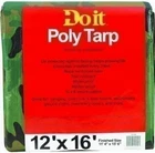 Do It Best 741493 Camouflage Tarpaulin, 12X16 New. Price: $41.56.