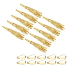 Patikil 41MM Corsage Decorative Holder, 12 Pcs Brooch Pin Vase Pocket Gold New. Price: $11.64.