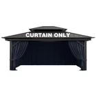 Outdoor Gazebo Curtain Replacement Universal 4-PANEL Sidewalls 12' X 16',OUTD... New. Price: $204.39.