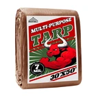 Tarp 30X50 Ft 7MIL Waterproof Uv Resistant Grommets Green Brown Mvpnet Durable New. Price: $179.99.