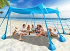 Rhino Valley Beach Tent, 10 X Shade UPF50+ Ft, Sky Blue New. Price: $131.77.