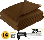 Protarp Heavy Duty Canvas Water & Uv Resistant, 100% Virgin Tarpaulin Cover New. Price: $145.95.