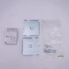 Lutron Rollease Square Fascia Bracket Set R8 4" Gray RB362RTNG New. Price: $10.99.
