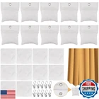Qumenan 10 Pack Curtain Weights 15OZ Outdoor Weighted Bags With Holder Clip New. Price: $20.00.