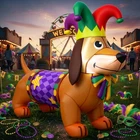 Leyndo 5.3 Ft Mardi Gras Inflatable Outdoor Decorations Dachshund Dog New. Price: $54.30.
