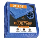 Xpose Better Blue Poly Tarp 20' 35' Lightweight Multipurpose Protective Cover New. Price: $28.95.