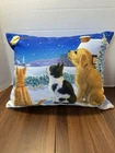 Carolines Treasures Christmas Winter Dog And Cats Indoor & Outdoor Decorative... Used. Price: $11.98.