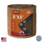 Mvpnet 90% Sun Shade Cloth W/ Grommets 8X8 Ft, 180GSM Heavy-duty Hdpe Mesh New. Price: $48.00.