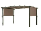 Garden Winds Universal Replacement Canopy Top Pergola Cover Nutmeg Lcm 490 New. Price: $90.00.