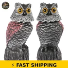 Wonderfield Owl Decoys - 2 Pack Scarecrow Bird Deterrent Statues New. Price: $45.99.