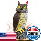 Ugold Solar Powered Owl, Motion Detection, Rotating Head, Realistic Hoots And Si New. Price: $46.98.