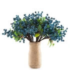 Shacos Artificial Blue Berry Stems Pack Of 20 Fake Berries With Green Le... New. Price: $31.83.