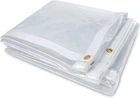 6 X 12FT Outdoor Clear Tarp Curtain Waterproof Wind-proof 24 Mil Transparent ... New. Price: $77.21.