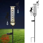 Yngfil Cat Solar Garden Rain Gauge New. Price: $44.99.