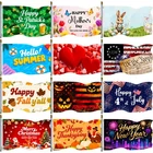 12PCS Seasonal Garden Flags For Outside 3X5FT Double Sided Yard Holiday Ba New. Price: $66.12.
