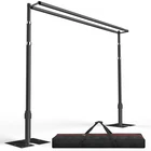 Emart Backdrop Stand Heavy Duty 10X10FT, Double Crossbar Pipe Drape Photo... New. Price: $381.53.
