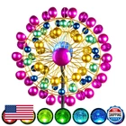 Large Wind Spinner Outdoor Solar Garden Decor - Unique Ferris Wheel Design Light New. Price: $40.78.