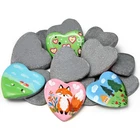 Simetufy 25 Pcs Heart-shaped Rocks For Painting, 2IN Valentine's Day Stone New. Price: $37.48.