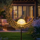 Homeimpro Moon Solar Lights Outdoor Garden Decor Gifts For Mom Women,waterproof New. Price: $34.95.
