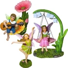Mood Lab Fairy Garden - Dancing Swing Accessories Kit Of 5 Pcs Multicolor New. Price: $47.45.