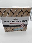 Fenpro Chain Link Fence Privacy Tape - Arctic White 250 Feet New. Price: $39.99.