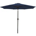 Patio Umbrella 9FT Navy Blue Push Button Tilt Crank Sunnydaze ECG-151 Outdoor New. Price: $154.99.