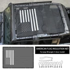 Roof Sunshade Protection Mesh Top Cover Anti-uv For Jeep Wrangler Jl 4-DOOR 18+ New. Price: $41.99.