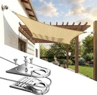 Colourtree Super Ring Sun Shade Sail Canopy Rectangle Square Outdoor Custom Size New. Price: $124.99.