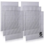 Mltanccy 6 Pack 12 8 Inch Wire Mesh Screen, 1MM Hole 20 304 Silver New. Price: $9.53.