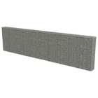 Gabion Wall With Covers Galvanized Steel 236"X11.8"X59" New. Price: $699.57.