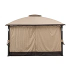 Curtain For 11X13 Moorehead Domed Soft Top Gazebo New. Price: $123.70.
