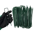 200PCS Metal Garden Landscape Stakes 6 Inch Staples,green Baked Enamel New. Price: $63.22.