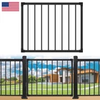 Suncrafts Deck Gate Outoor 36HX48W Black Heavy Duty Steel Anti-rust Fence Door New. Price: $198.72.