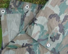 Camouflage/green Tarp, 8'X10' New. Price: $31.27.