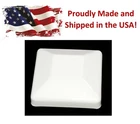 Plastic Fence Post White Caps 4X4 (3 5/8") Pressure Treated Wood Free Shipping New. Price: $8.99.