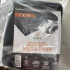 Xpose Safety Heavy Duty Mesh Tarp, 7 14 Multipurpose Black Protective Cover New. Price: $55.00.