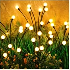 Enchanting 4-PACK Solar Firefly Lights With 32 Leds For Cozy Outdoor Decor New. Price: $39.99.