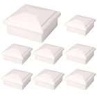 Pack 4X4 Fence Post Caps For True/actual 5/8"X3 5/8"WOOD Made From Durable New. Price: $22.15.