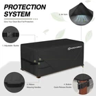 Porch Shield Patio Deck Box Cover 600D Waterproof For 73 Gal 44X28X24 Black New. Price: $34.47.