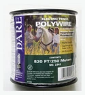 Dare Equine Polywire 820 Feet Lightweight White Easy To Use Pasture Farm Horse New. Price: $36.71.
