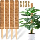 4 Pack Jjgoo Moss Pole, 17 Coco Coir Totem Poles Extending 53 Inches, New. Price: $15.15.