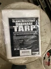 Grainger Approved 5WTZ7 Tarp,fire Retardant DRAINAGE,POLY,5X5FT New. Price: $21.99.