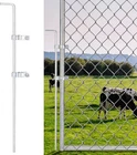 Gate Drop Rod For Chain Link Fence, 32" X 1-5/8" Heavy Duty Cane Bolt Galvanized New. Price: $55.15.
