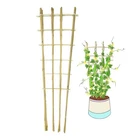 Natural Bamboo Trellis, 4FEET,3PACK,FAN-SHAPED Plant Support For Outdoor New. Price: $54.27.